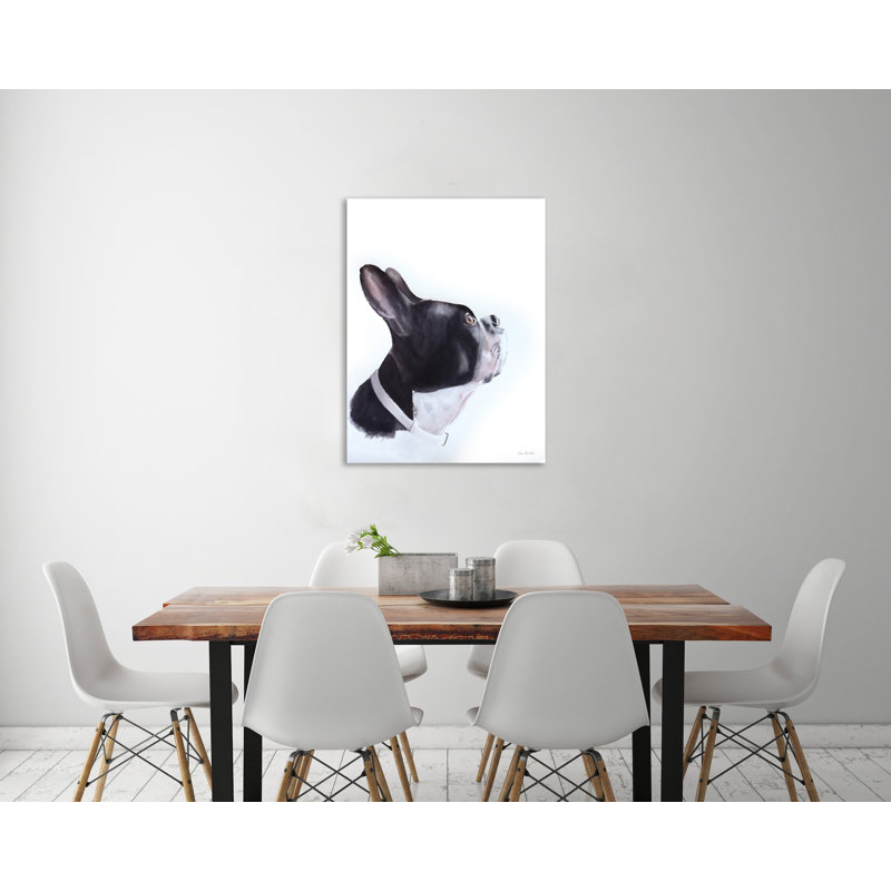"Petit déjeuner", toile tendue par Aimee Del Valley, H 16 po x l 12 po x P 1,5 po
