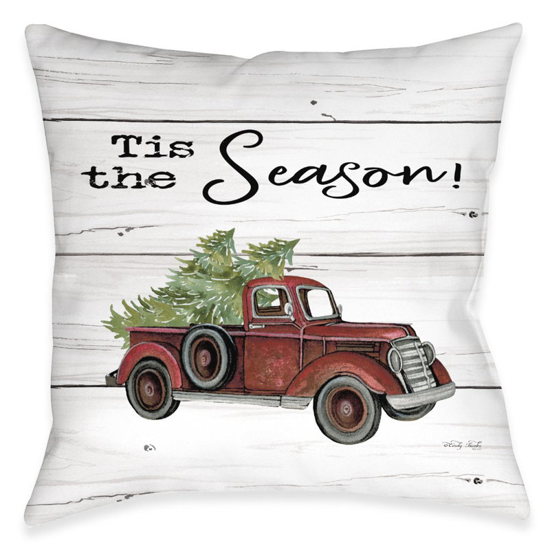  Coussin Tis 'the Season