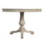 Danielle 44" Round Pedestal Marble top Dining Table