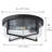 New Ashford Glass Flush Mount