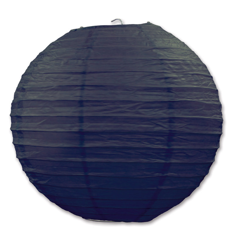 Lanterne en papier, Noir