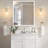 Cadal Modern Steel Armed Sconce with Cone Clear Glass Shade Wall Sconces -763612562