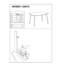 Maribeth Dining Table-42680223-42680222-42680221