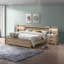 Table de chevet rustique contemporaine transitionnelle