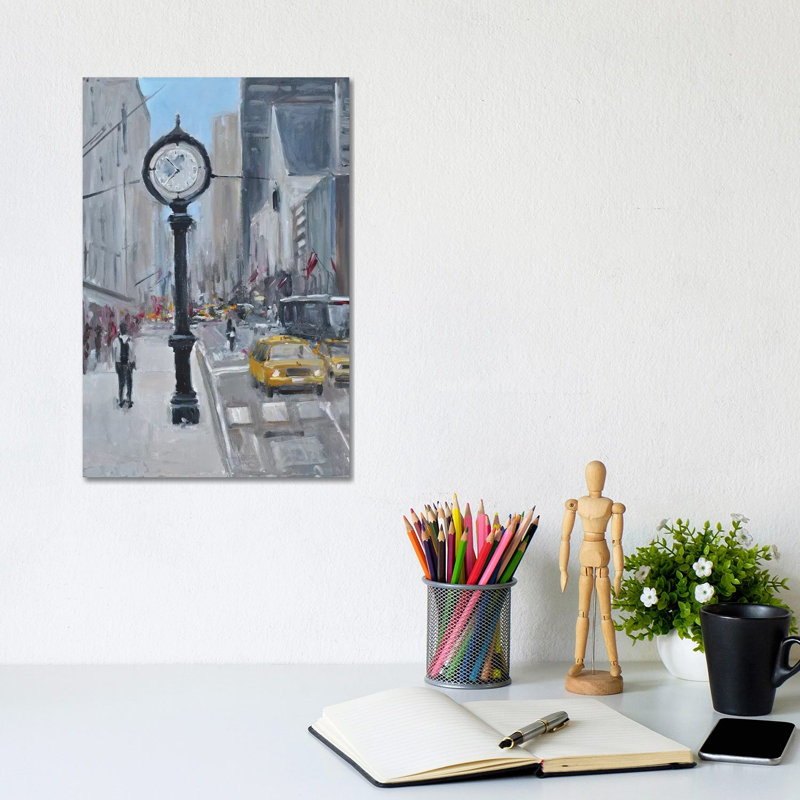 City Streets by Allayn Stevens - Wrapped Canvas Print, 20.32 cm H x 30.48 cm W