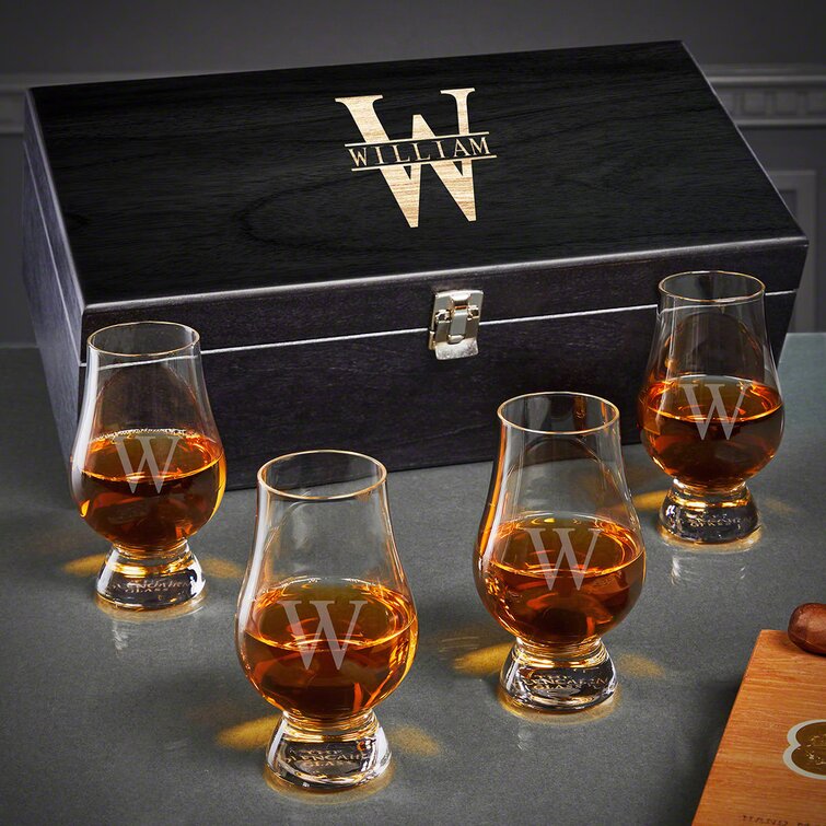 Personalized on The Rocks Glass, 12 oz for Whiskey Bourbon Scotch Lovers - Home Wet Bar