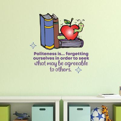 Text & Numbers Wall Decal