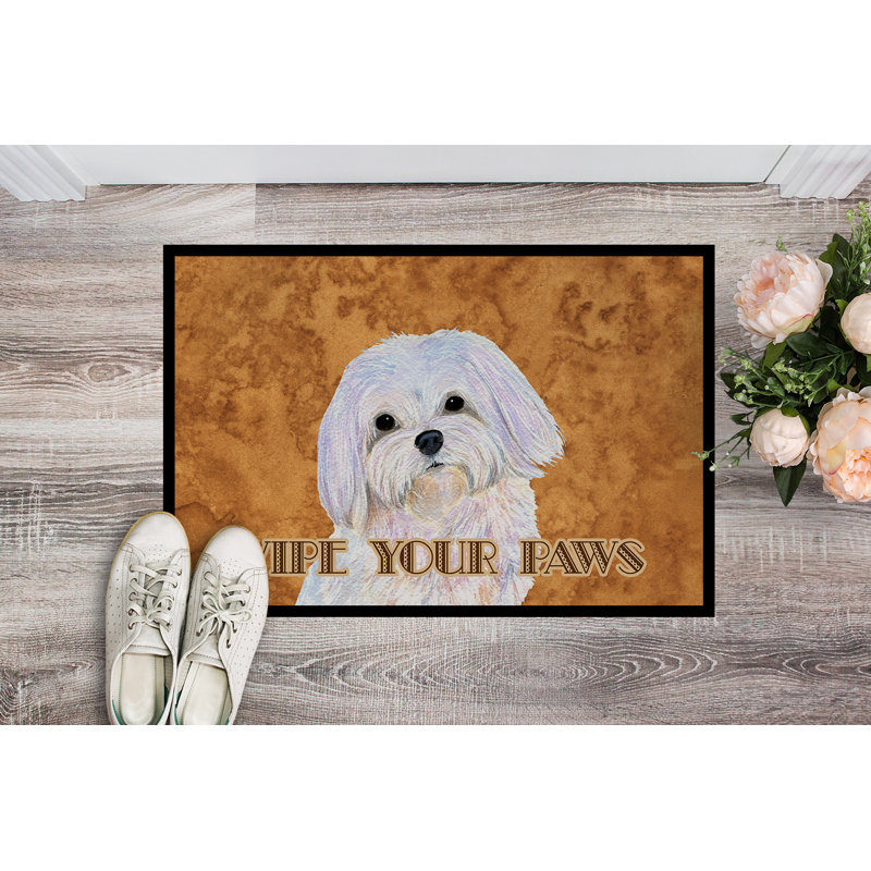 Tapis d'entrée antidérapant Talita, Rectangle 2 pi x 3 pi
