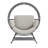 Wicker Outdoor Patio Egg Chair with Cushion-1098502903