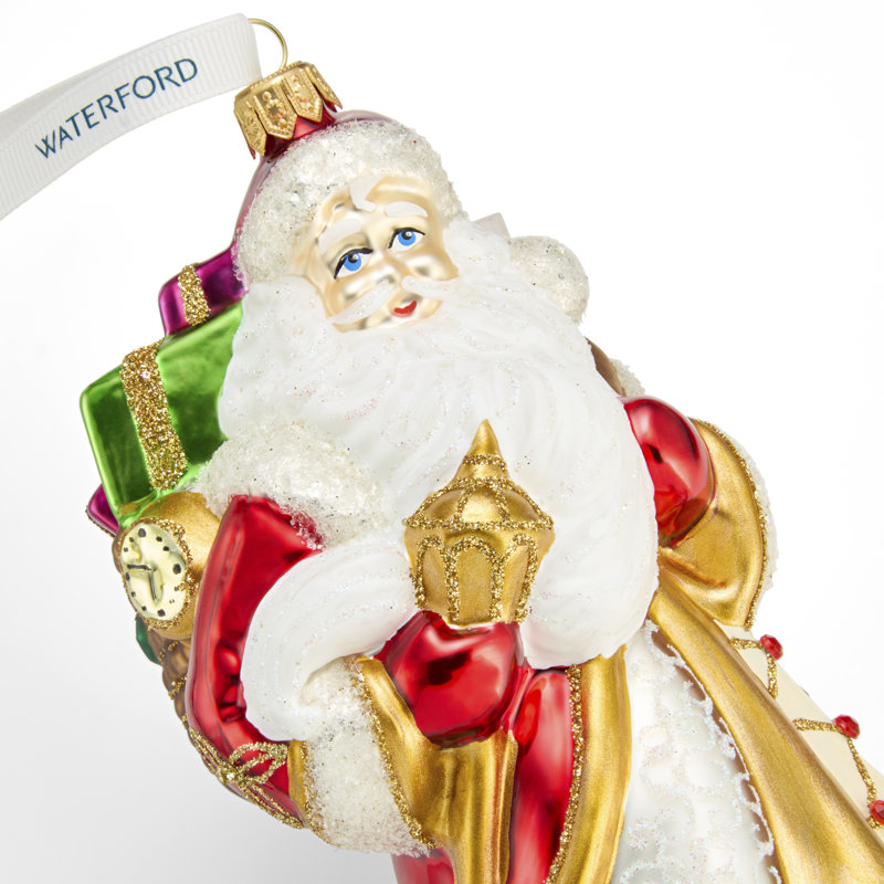 Waterford Holiday Heirlooms Santa Ornament
