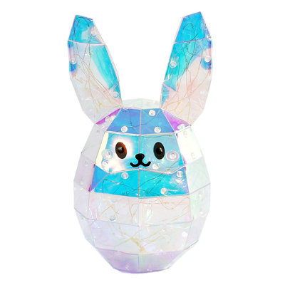 Prismatic Iridescent Spring Easter Bunny 11in - Sunny