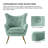 Avianna 29.25" Wide Tufted Velvet Wingback Chair-1947948702