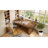 63" Solid Wood Desk, Farmhouse Executive Desk for Home Office