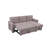 84"W Reversible Sleeper Sectional Sofa With Storage Chaise, Usb Charging Ports And Pocket-789749403