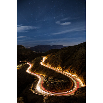" Winding Roads At Night "