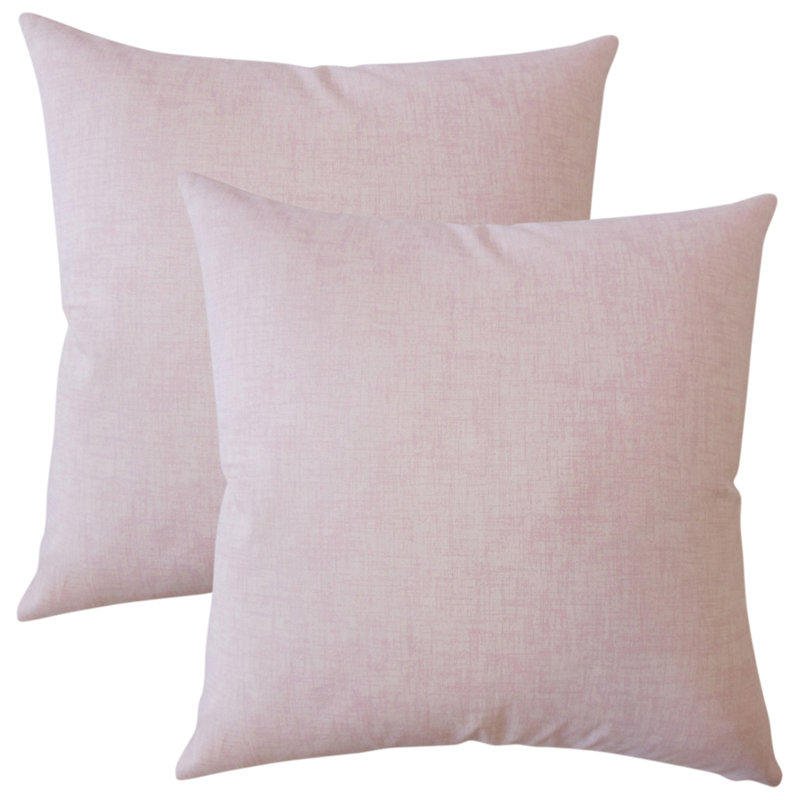 Plaid Feather Reversible Throw Pillow
