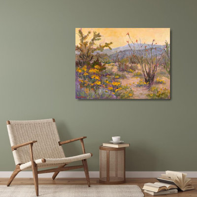 «Lark Manor ™ Oleson, Nanette», reproduction d'art sur toile tendue: Desert Repose IV