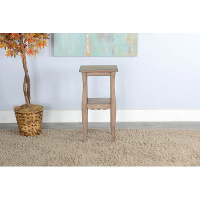 Table de bout en bois massif Komor