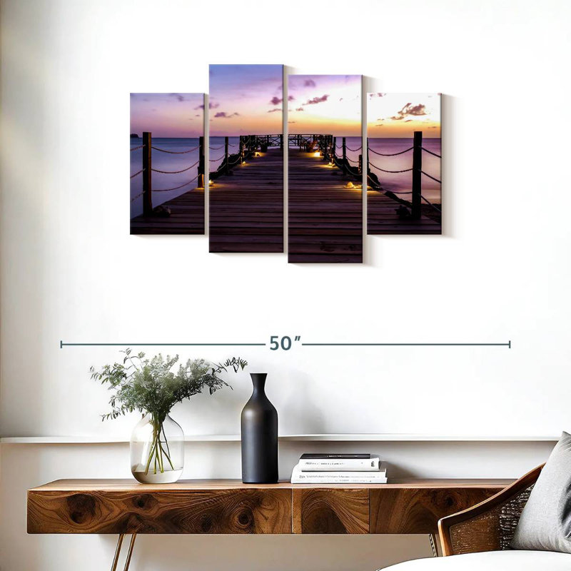 Gillard Saint Lucia Island Dock, H 22 po x l 36 po