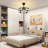 19.7" Dimmable Glass Bladeless Ceiling Fan With Remote Control And Light Kit