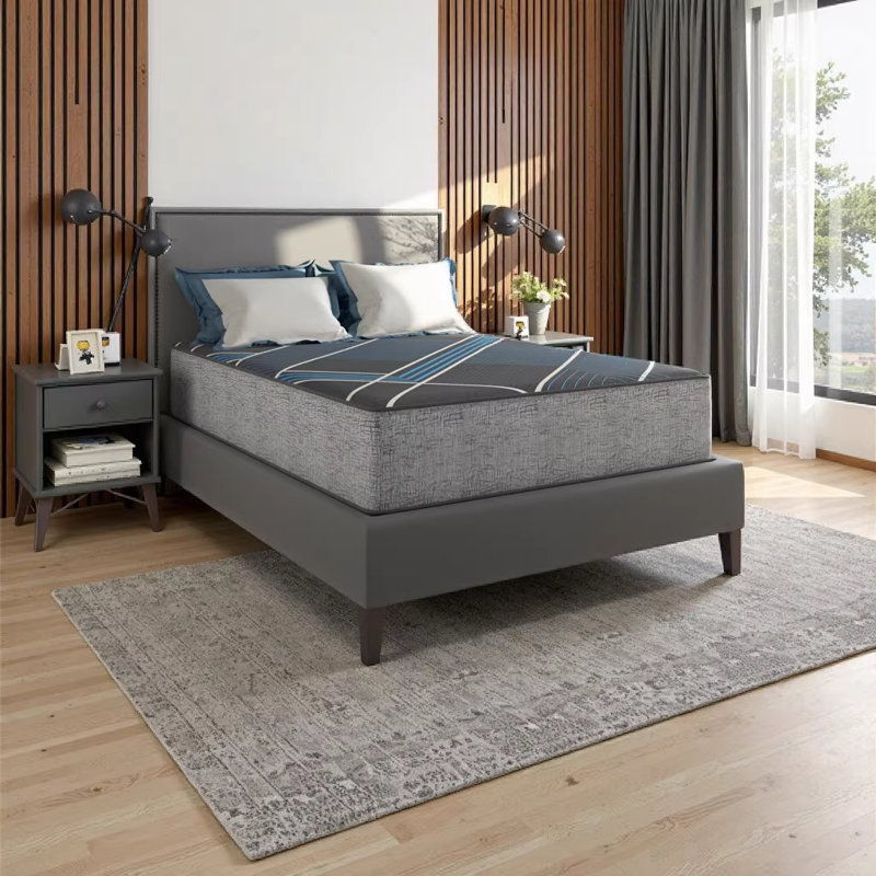 Matelas hybride ferme de 13 po TempaGel par Restonic, Simple extra long