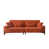 Polyester rouge brique sélectionné
