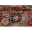Tapis indien bleu en laine 9x12