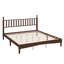 Lit plateforme en bois avec tête de lit style gourde-1654359562