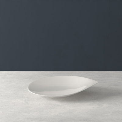 Villeroy & Boch Flow 7.75" X 6.5" Bread And Butter Plate In White