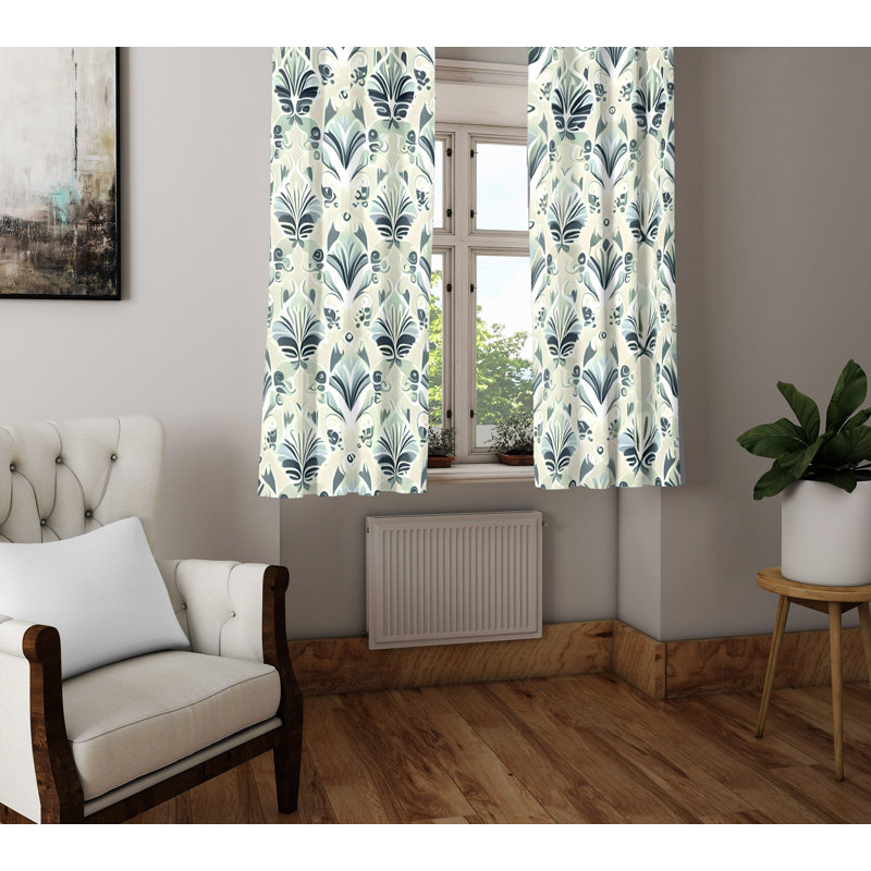 Paire de rideaux semi-transparents Dessirae, L 40 po x L 52 po