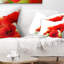 Coussin lombaire floral à fleurs