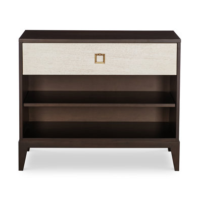 Details 1 - Drawer Solid Wood Nightstand