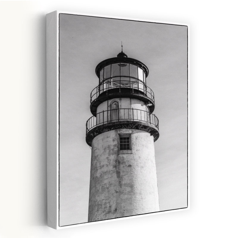 Usa, New England, Massachusetts, Cape Cod, North Truro, Highland Light Lighthouse Contemporary Winter Architecture Wall Art