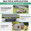 Auvent 12 'x 20', cadre de garage en acier portatif-104346120