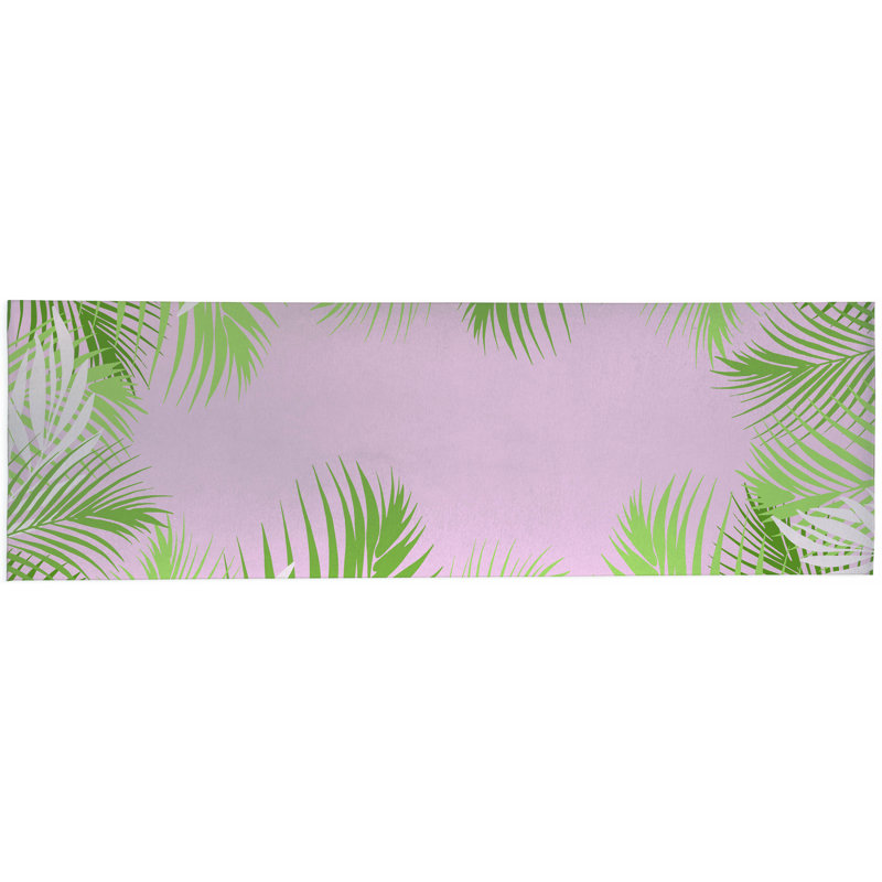 Tapis extérieur Waving Palm, Runner 2'6" x 8'