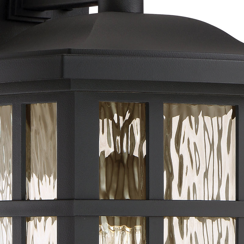 Cayman Steel Wall Light, Matte Black
