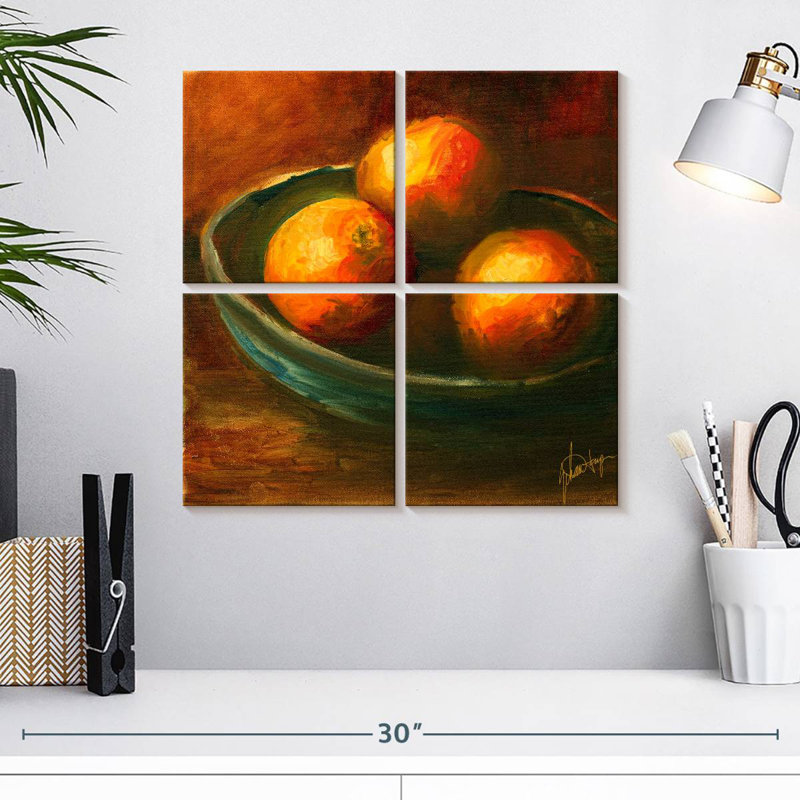 Yarlin Rustic Fruit IV, 18" H x 18" W
