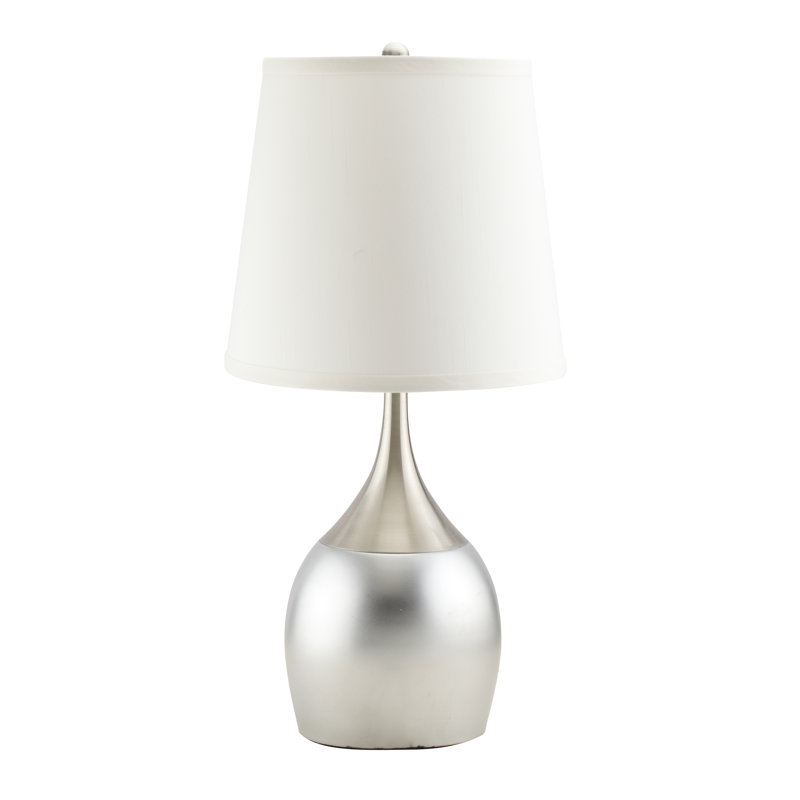 Keemia Metal Table Lamp, Metallic, 24" H x 12" W x 12" D