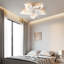 Izzabella 7- Blade Reversible LED Dimmable Ceiling Fan with Light and Remote-1600973170