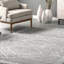 Tapis à motif de médaillon pour le salon, la chambre à coucher, la salle à manger et la cuisine Zayan, gris / ivoire-918470058