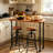 Joanah Pine Solid Wood Top Four Leg Base Dining Set-1112543729