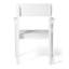 Chaise de salle à manger d'extérieur avec accoudoirs (ensemble de 2)-562390823