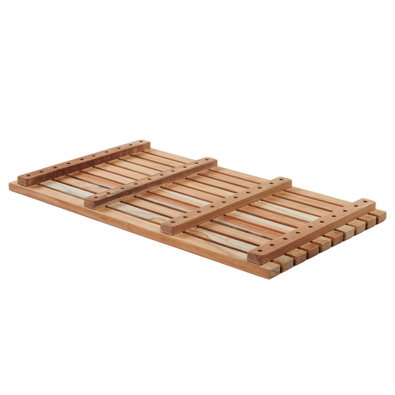 Solid Wood Bath Mat