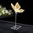 31.5 Inch Modern Wedding Electric Butterfly Floor Lamp Wedding Road Guide LED Standing Lamp Silver Warm-1523204523