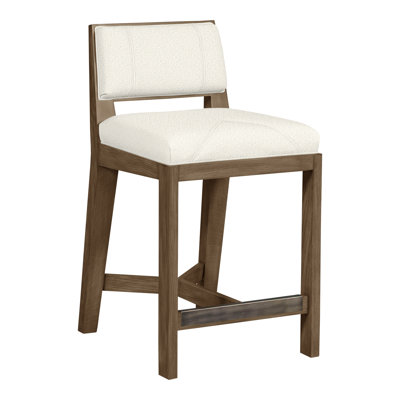 Thom Filicia Solid Wood 26.5" Counter Stool