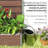 Trellis Planter For Climbing Plants, Raised Garden Bed With Trellis, Planter Box For Outdoor Garden, Light Brown-398877807-398877792