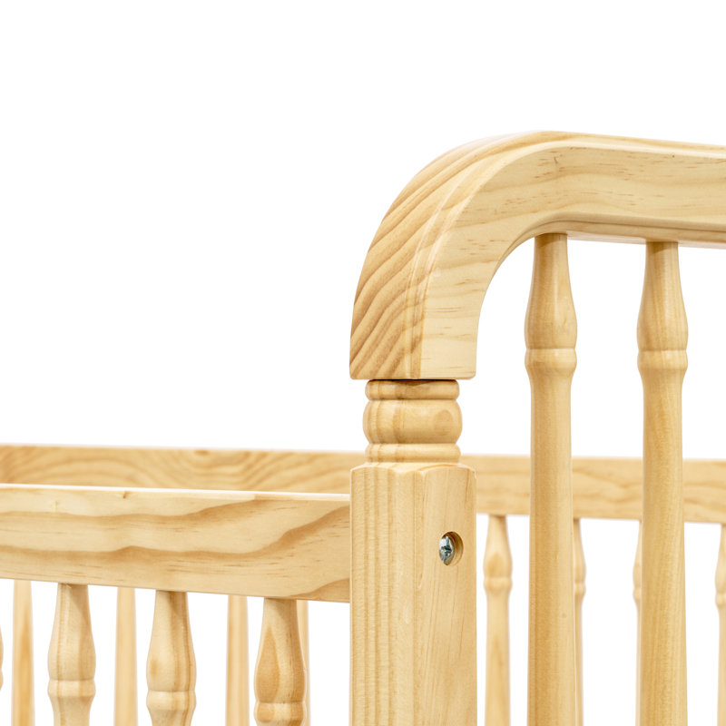 Liberty 3-in-1 Convertible Spindle Crib, Natural