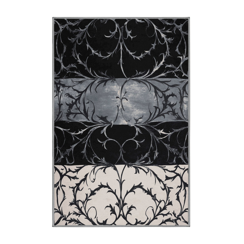 Tapis Ebony, Rectangle 2' x 3'