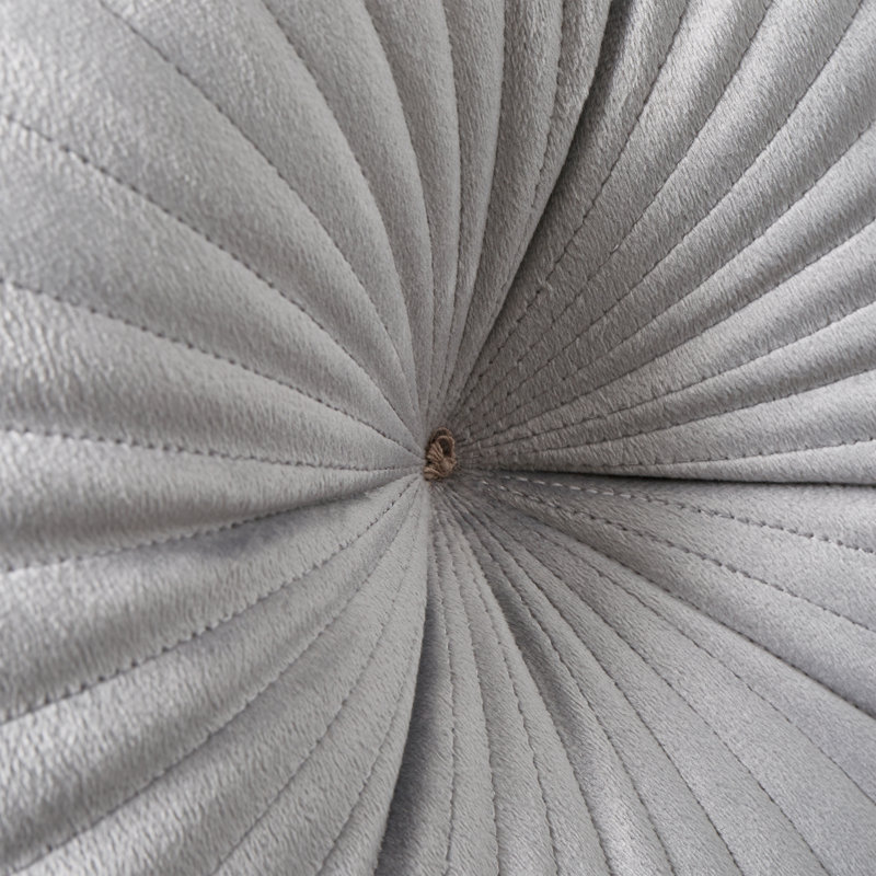 Round Soft 40x40cm Cushion, Grey
