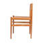 Chaise en bois massif et cuir Ikast, ensemble de 2